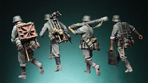 Figura modelo resina 1/35 Kit Mortero Alemán 8cm miniatura 3
