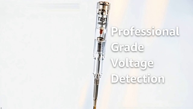 Image of Responsive Electrical Tester Pen, 70-250V Portable Waterproof Electrical Tester Pen with LED Color Light, Non-Contact AC Voltage Tester Pen Voltage Testers,Capacitance and Resistance Meters,Testers
