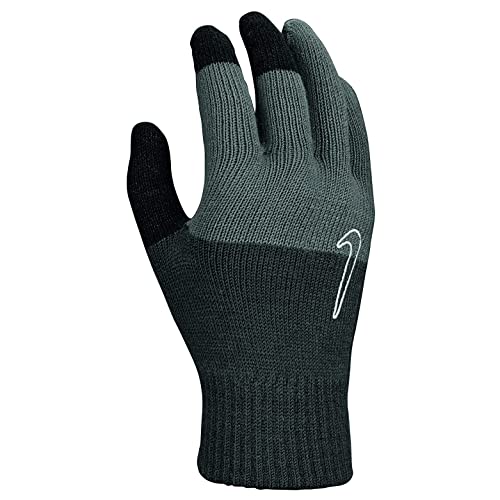 Nike Knitted Tech and Grip Graphic Gloves Anthracite/Black/White L/XL