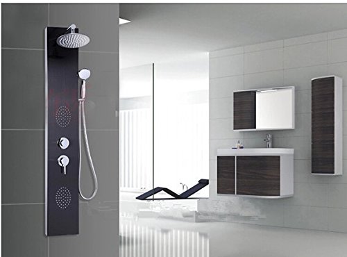 Panneau de douche jets de massage Gowe colonne de douche pluie pour salle de bain