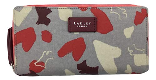 Preisvergleich Produktbild Radley 'Columbia Road' Geldbörse mit Reißverschluss, Oilskin