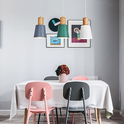 Iluminación colgante negra vintage ideal para isla de cocina y cafetería 7