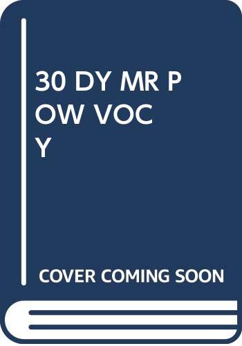 30 Days to a More Powerful Vocabulary 0671436767 Book Cover