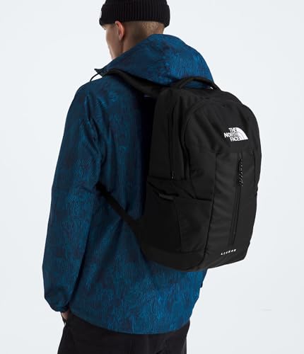 The North Face Lichen Daypack - Everyday Commuter Backpack, Laptop Sleeve, Water Bottle Pockets, Center Front Pouch, TNF Black/TNF White, One Size - Image 6