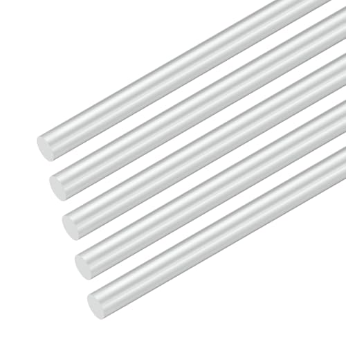 M METERXITY 5-Pack Round Aluminum Rod, 7mm (9/32