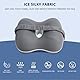 Enighs Knee Leg Pillow Shaping Pillow for Side Sleepers with Cooling Cover of Slow Rebound Memory Foam to Release Leg Pressure