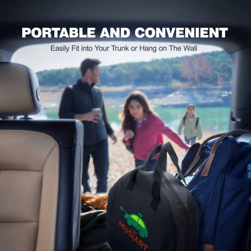 Mustart Level 2 Portable Ev Charger (40 Amp, 240 Volt, 25Ft Cable), Electric Vehicle Charger Plug-In Ev Charging Station With Nema 14-50P #TOP5