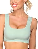 ❤【Angenehme und Atmungsaktiv】--Damen BH Klassische Sport Bra Aus weichem Material verwöhnt mit softem Griff und bietet Ihnen einen optimalen Tragekomfort.