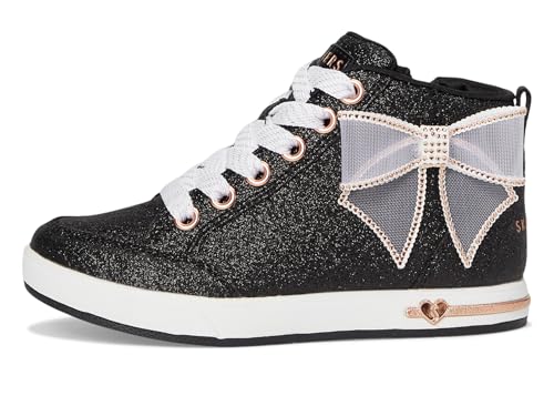 Skechers Girl Kid Shoutouts 2.0 310640L (Little Kid/Big Kid) Black/Rosegold 1 Little Kid Medium