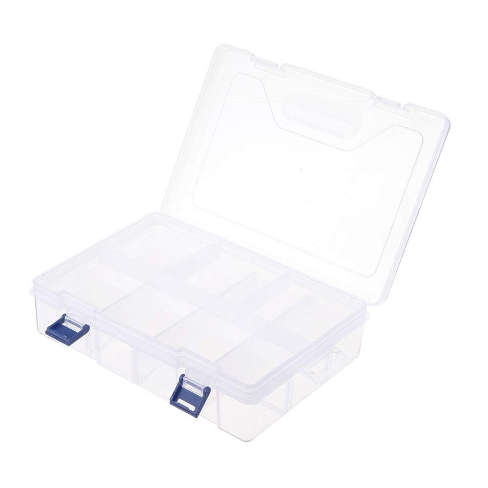 Coffre de composant F240 double couche avec séparateurs ajustables