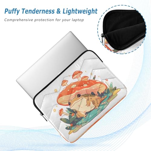 Funda para laptop 13-14 pulgadas con diseño de rana miniatura 5
