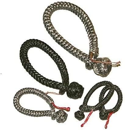 Nautos Dyneema Soft Shackles - Soft Connector - from 2 mm to 6 mm Diameter line. 2 Pieces Set