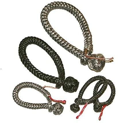 Nautos Dyneema Soft Shackles - Soft Connector - from 3 mm to 6 mm Diameter line. 2 Pieces Set (2.00)