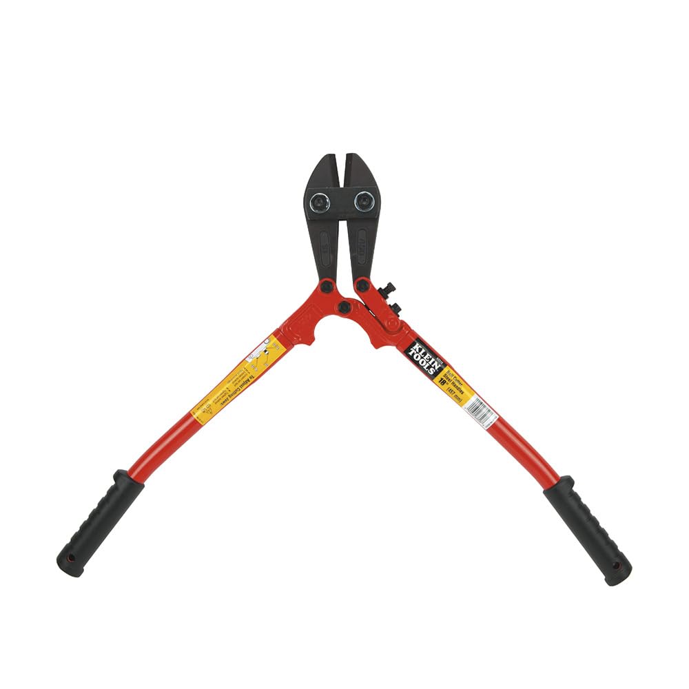 Steel-Handle Bolt Cutter, 46 cm Klein Tools 63318, Black/Red, 18-Inch - Image 3
