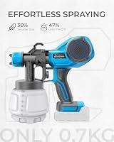 Tilswall Akku Farbsprühsystem Alien500, für Makita 18V (ohne Akku), 1000ML – Ansicht 8