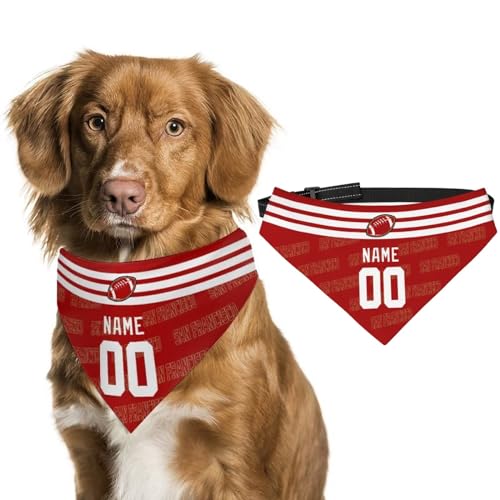 San Francisco Pet Bandana - Personalized Scarf Bib for Dog and Cat