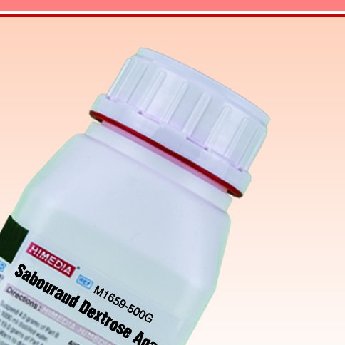 HiMedia M1659-500G Sabouraud Dextrose Agar with SOYA Lecithin and Polysorbate 80, 500 g