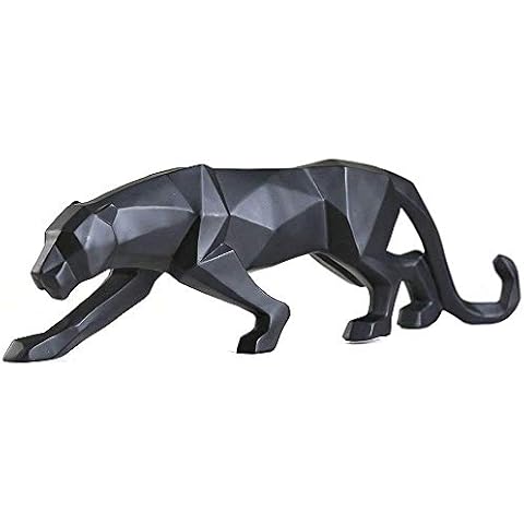 FJWYSANGU Leopard Statue Resin Decoration Cover