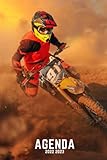  Agenda Scolaire 2022 2023 Motocross: Planificateur scolaire journalier pour Primaire Collège Lycée Etudiant,(Septembre 2022/Juillet 2023) pour Garçon et fille │Moto