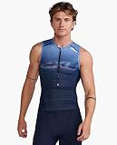 2XU Aero Tri Singlet Ärmelloses Tanktop für Herren