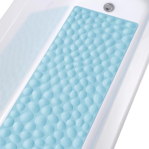 Non-Slip Bathtub Mat OTHWAY Soft Rubber Bathroom Bathmat with Strong
