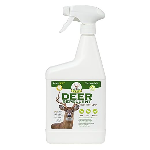 Deer Repellent - Bobbex | Ready-To-Use Deer Deterrent Spray (32 oz.) B550110