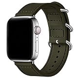 FENGLIN Silikon Armband Kompatibel mit Apple Watch 38 mm 42 mm 40 mm 44 mm,Wasserdicht Ersatz aus...