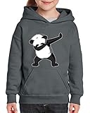 Artix Dancing Panda Birthday Gifts Fashion People Couples Gifts Unisex Hoodie for Girls and Boys Youth Kids Sweatshirt Clothing X-Small Charcoal