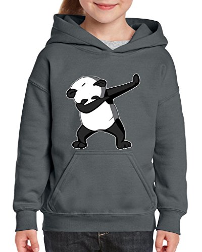 Artix Dancing Panda Birthday Gifts Fashion People Couples Gifts Unisex Hoodie for Girls and Boys Youth Kids Sweatshirt Clothing X-Small Charcoal