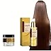 Professional Keratin Hair Treatment Set, Hair Mask 3.5oz and Essence Oil 1.6oz, Collagen Protein Care for All Hair Types