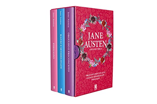 Grandes Obras de Jane Austen - Box com 3 Livros