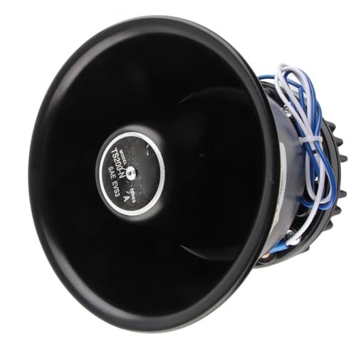 Warning Siren Speaker 200W 130dB Emergency Alarm Cone Car Horn for Truck Ambulance Road Traffic