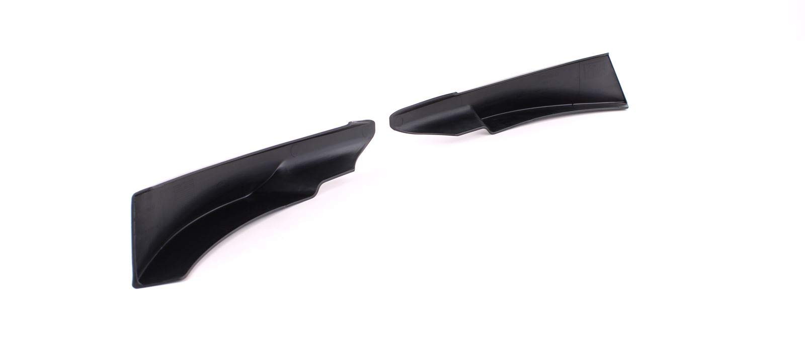 Front Spoiler Flaps Splitter Schwarz Matt passt für 3er BMW E90 E91 08-12