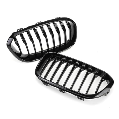 Calandre BMW F20 F21 LCI calandre avant noire brillante style sport Série 1 de 2015 à 2017