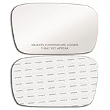 New Replacement Non-Blue Convex Mirror Glass with Full Size Adhesive for 2004-2006 Acura TL Passenger Side View Right RH