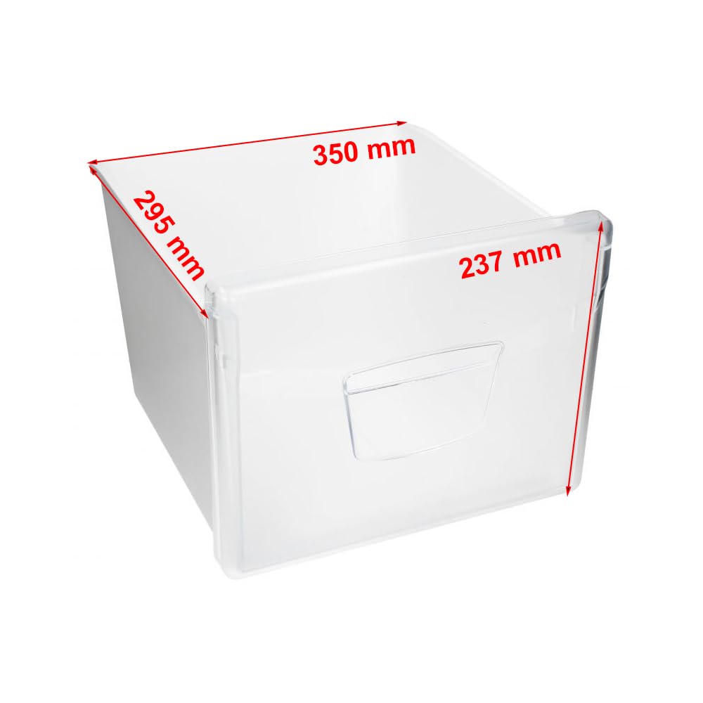 Cassetto Verdura 350 x 295 x 237 mm ca. Compatibile Con Frigorifero Whirlpool Ariston Aeg Indesit Ed Ulteriori