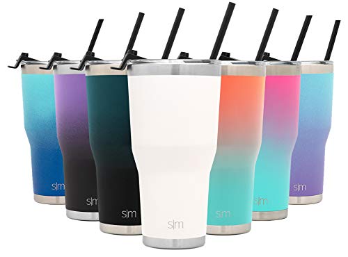 Simple Modern 30oz Cruiser Tumbler with Straw & Closing Lid Travel Mug Gift