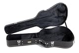 Custodia per chitarra GEWA Yamaha APX Flat Top Economy - nucleo in legno - coperchio piatto - rivestimento in similpelle nero opaco - scomparto per accessori - interno in velluto nero