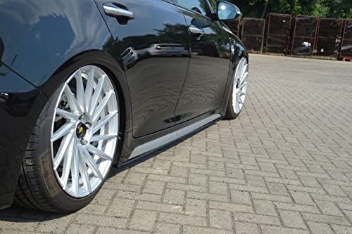 Diffuseurs de jupes latérales noir brillance pour Optima Sportswagon JF