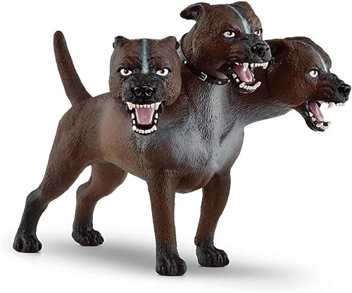 SCHLEICH Harry Potter | Fluffy 13990 | dreiköpfiger Hund mit beweglichem Kiefer | detailreiche Harry Potter Figur für Sammlung & Deko | tolles Geschenk für Fans & Kinder | 17 x 5 x 13 cm