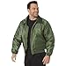 Rothco CWU-45P Flight Jacket - Iconic Bomber Style Jacket Cold Weather Coat (US, Alpha, 3X-Large, Regular, Regular, Sage Green)