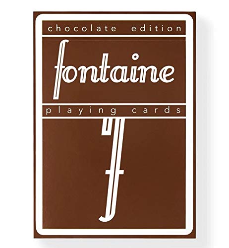 Fontaine Chocolate Edition Playing Cards Limited Edition Deck by Zach Mueller