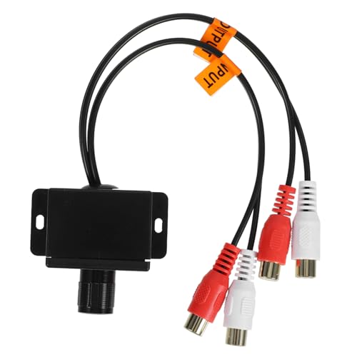 Mikinona Remote Level Control for Car Volume Control Knob Audio Amplifiers Regulator Bass Knob Bass Knob for Amp Car Remote Level Control