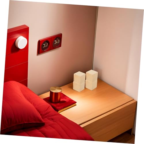 Elevadores de muebles de madera, alzadores antideslizantes para patas de mesa y sofá 6