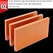 CXGBQSJ Industrial Grade Bakelite Panel Phenolic Laminate Board Strong Mechanical Strength Heatproof Electrical Insulator for Machinery,150 * 150 * 15mm/1pcs
