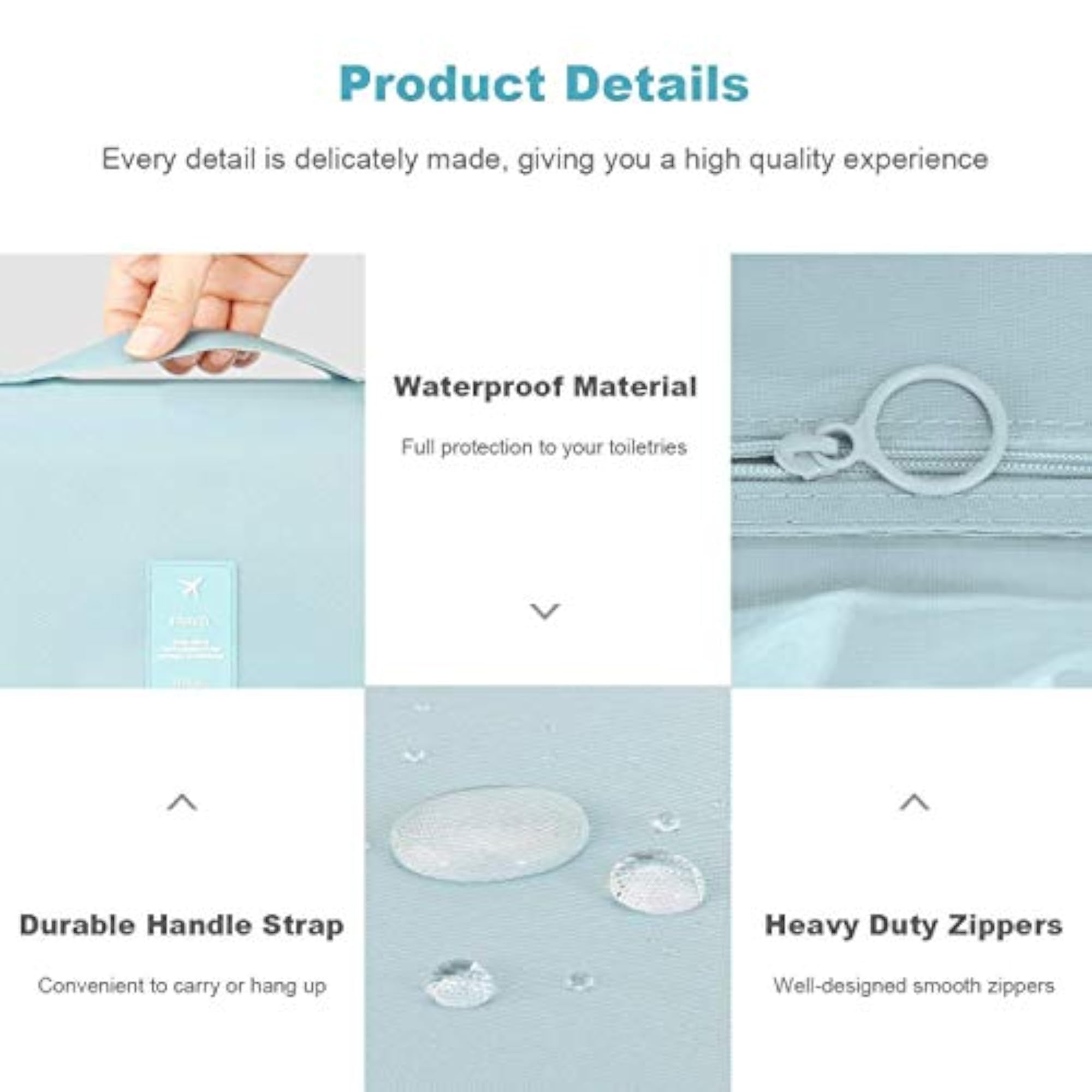 Toiletry Bag Travel Nylon (5 CM)