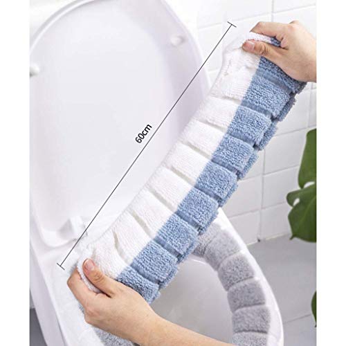 YLKCU Toilettensitzkissen, Haushaltsdichtung Toilettensitzbezug, Vier Jahreszeiten gemeinsame Toilettenaufkleber (1 Packung) – Bild 7