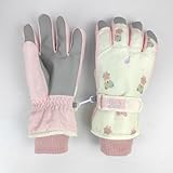 AIQUEA Winter Children's Warm ski Gloves for Men and Women Non-Slip, Water-Repellent and Velvet Comfortable Thickened Gloves, One-size-fits-all