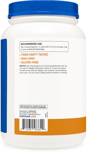 Image of Nutricost Whey Protein Isolate (Salted Caramel) 2LBS