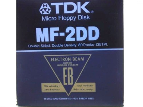 TDK ワープロ用 3.5インチ 2DD フロッピーディスク10枚入り×2箱 アンフォーマット MF2DD  TDK フロッピーディスク 未開封 10枚x 4 中古TDK ワープロ用 3.5